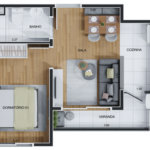 Apartamento à venda com 2 quartos em Jaguaribe, Osasco, SP