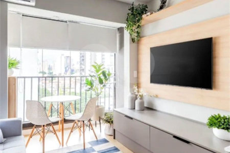 Apartamento à venda com 1 quarto em Pinheiros, São Paulo, SP