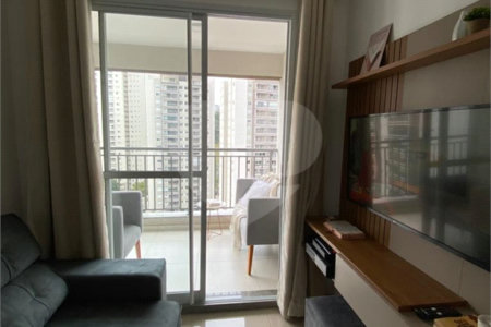 Apartamento com varanda à venda no Panamby