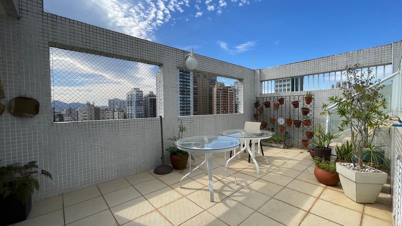 Cobertura com 4 dormitórios, 255 m² - venda por R$ 1.800.000,00 ou aluguel por R$ 16.000,00/mês - Embaré - Santos/SP