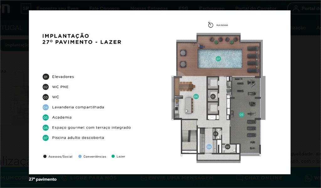 Studio à venda com 1 quarto em Brooklin Paulista, São Paulo, SP