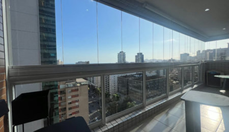 Apartamento com 2 dormitórios à venda, 94 m² por R$ 1.580.000,00 - Gonzaga - Santos/SP