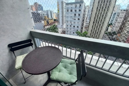 Apartamento com 3 dormitórios à venda, 88 m² por R$ 750.000,00 - Gonzaga - Santos/SP