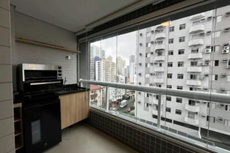 Apartamento com 1 dormitório à venda, 56 m² por R$ 1.115.000,00 - Boqueirão - Santos/SP