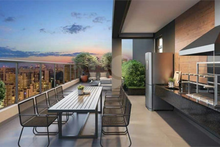 Apartamento à venda com 2 suítes em Indianópolis, São Paulo, SP