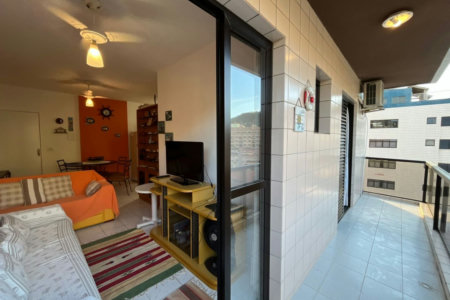 Apartamento com 1 dormitório à venda, 52 m² por R$ 290.000,00 - Jardim Três Marias - Guarujá/SP
