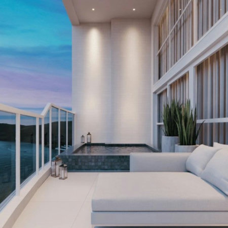 Apartamento Duplex com 4 dormitórios à venda, 500 m² por R$ 8.425.400,00 - Ponta da Praia - Santos/SP