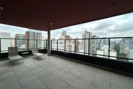 Apartamento para alugar com 1 suíte em Cerqueira César, São Paulo, SP