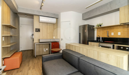 Apartamento para alugar com 1 suíte em Indianópolis, São Paulo, SP