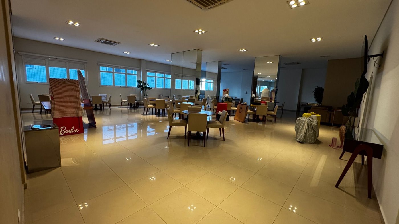 Apartamento com 3 dormitórios, 129 m² - venda por R$ 2.190.000,00 ou aluguel por R$ 11.770,00/mês - Aparecida - Santos/SP