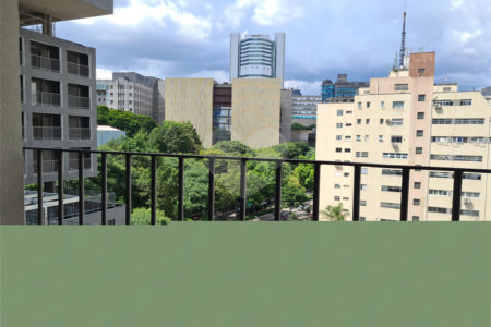 Studio à venda com 1 suíte em Cerqueira César, São Paulo, SP