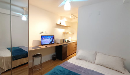 Apartamento à venda ou para alugar com 1 quarto em Vila Mariana, São Paulo, SP