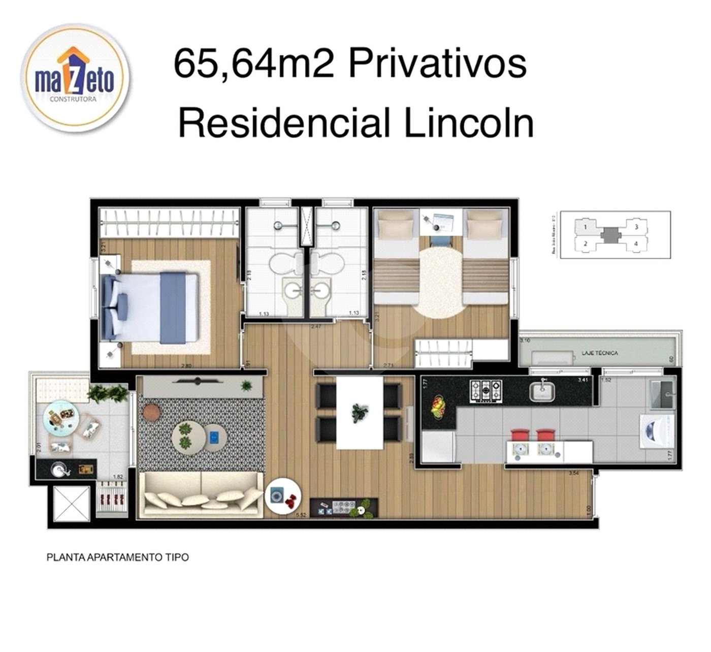 Apartamento à venda com 2 quartos, sendo 1 suíte,  em Campestre, Santo André, SP