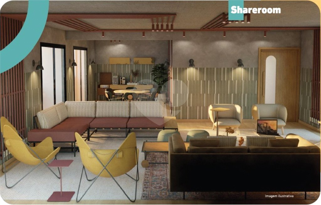 Apartamento à venda com 1 quarto em Pinheiros, São Paulo, SP