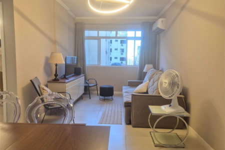 Apartamento com 1 dormitório à venda, 56 m² por R$ 610.000,00 - Aparecida - Santos/SP