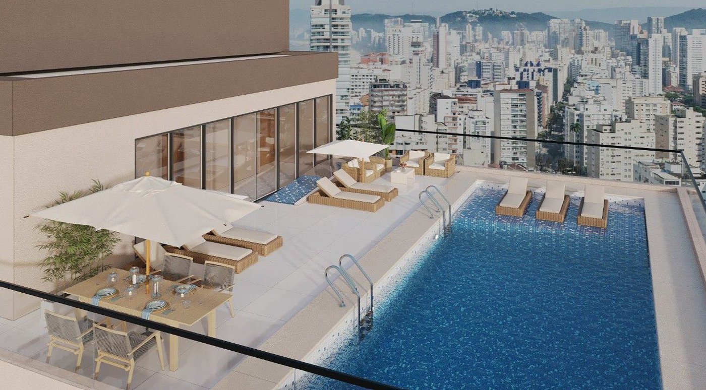 Apartamento à venda, 84 m² por R$ 1.377.600,00 - Boqueirão - Santos/SP