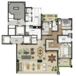 Apartamento com 3 suítes à venda no Jardim América - SP