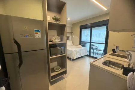 Studio para alugar com 1 suíte em Jardim das Acácias, São Paulo, SP