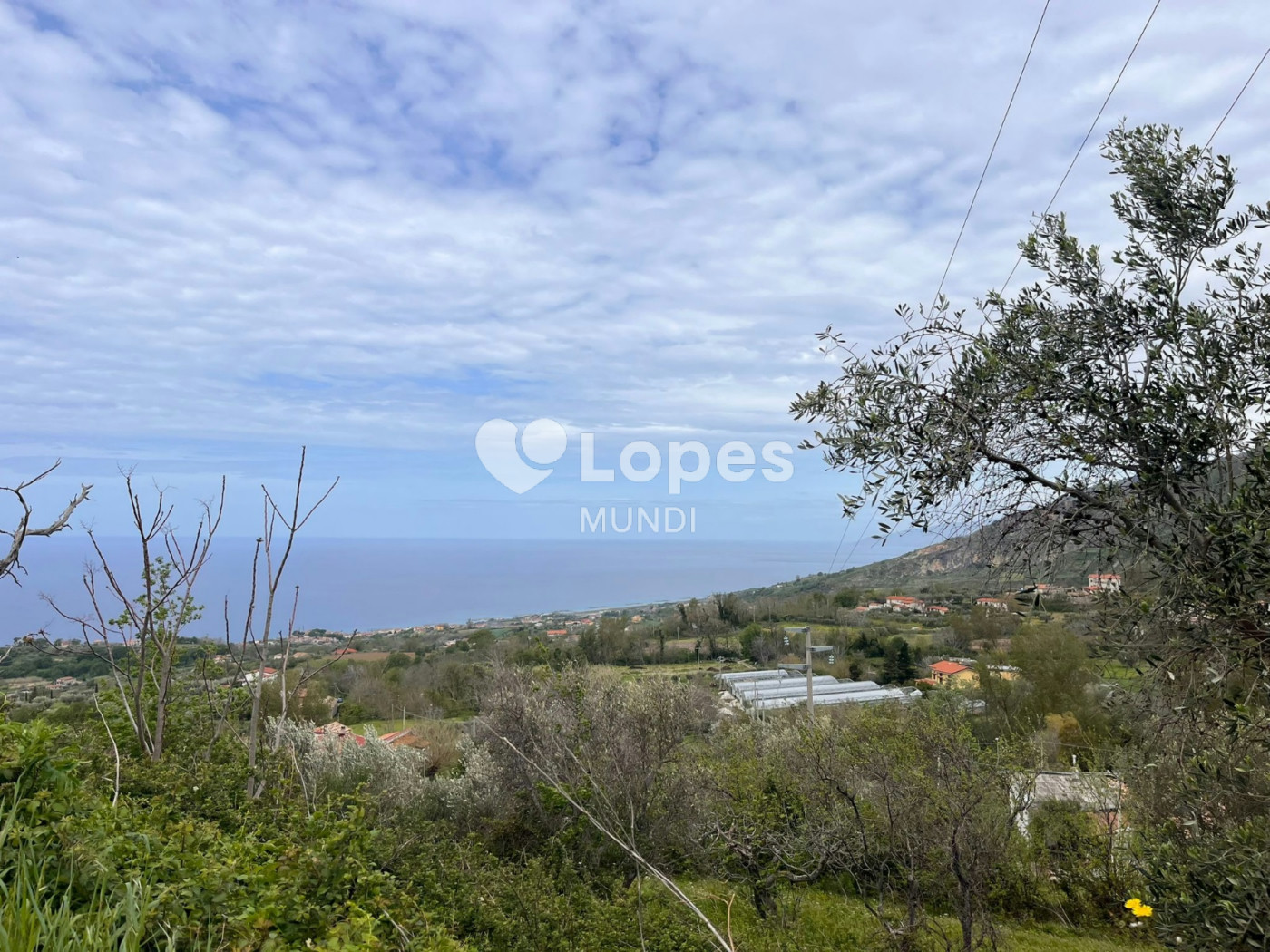 Terreno à venda em San Lucido, Cosenza, Itália – 1.700 m² e vista para o mar