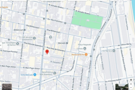 Terreno, 2434 m² - venda por R$ 24.300.000,00 ou aluguel por R$ 60.000,00/mês - Paquetá - Santos/SP