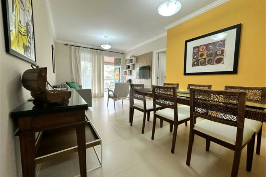 Apartamento à venda com 3 quartos, sendo 2 suítes, em Riviera de São Lourenço, Bertioga, SP