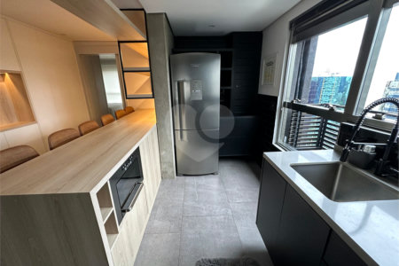 Apartamento à venda ou para alugar com 1 quarto em Cidade Monções, São Paulo, SP