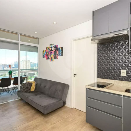 Apartamento à venda com 1 suíte em Real Parque, São Paulo, SP