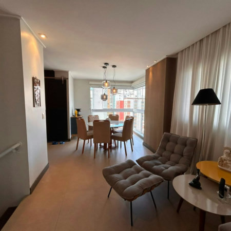 Apartamento com 2 dormitórios à venda, 100 m² por R$ 1.390.000,00 - Pompéia - Santos/SP