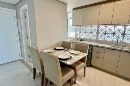 Apartamento com 2 dormitórios à venda, 85 m² por R$ 1.450.000,00 - Aparecida - Santos/SP