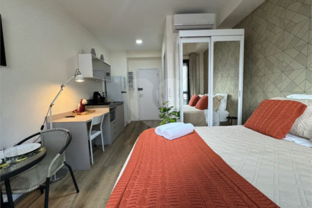 Apartamento à venda com 1 quarto em Vila Cordeiro, São Paulo, SP