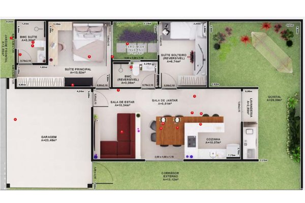 Apartamento 89m² 1