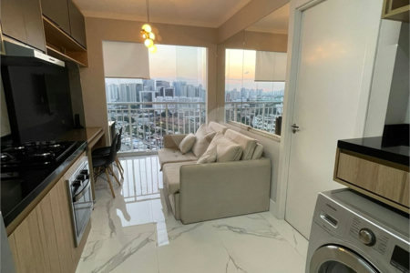 Apartamento à venda com 1 suíte, em Barra Funda, São Paulo, SP
