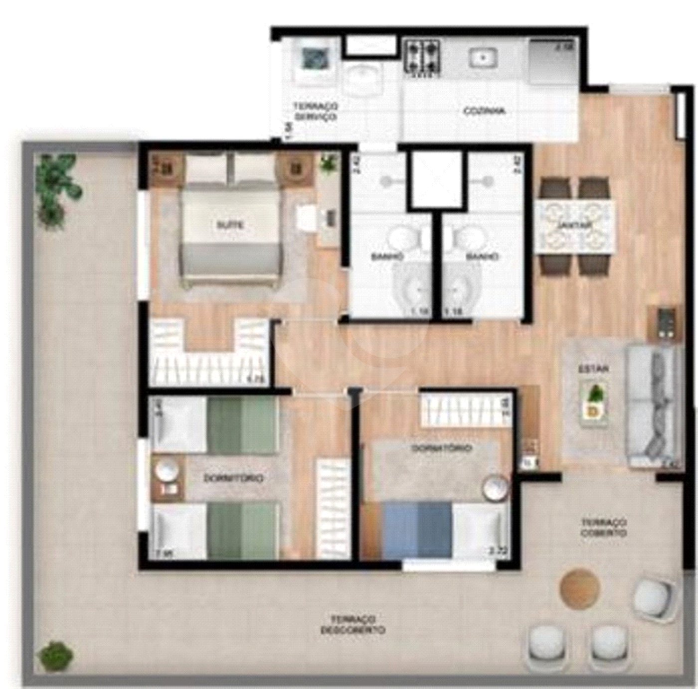 Apartamento à venda com 3 quartos, sendo 1 suíte, em Vila Guilherme, São Paulo, SP