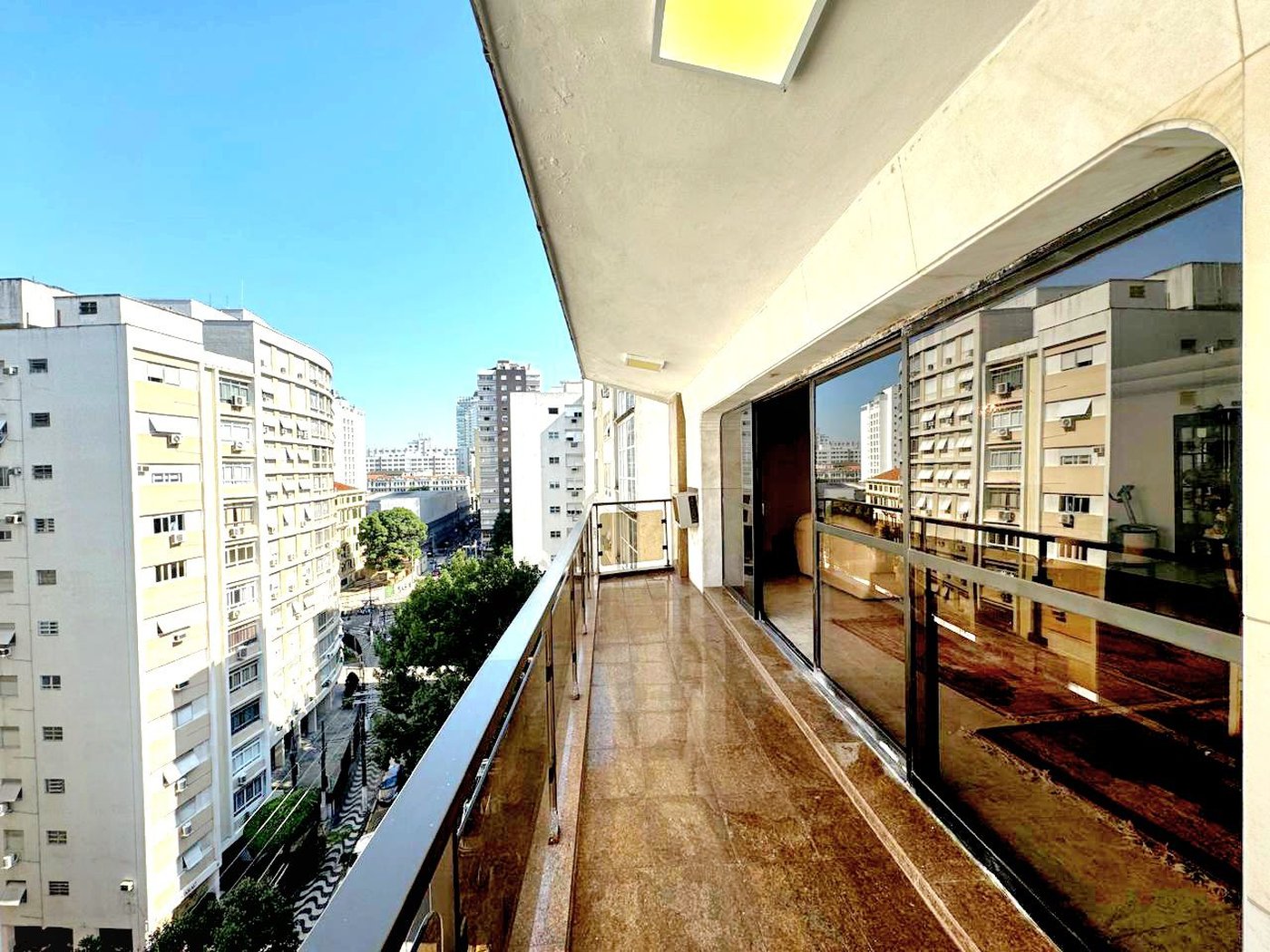 Apartamento próximo da praia com 4 dormitórios à venda, 257 m² por R$ 2.200.000 - Gonzaga - Santos/SP