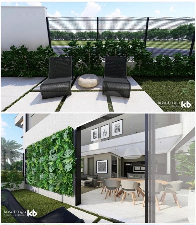 Casa em construção com 3 suítes no Condomínio Damha 2, na cidade de Piracicaba - SP.