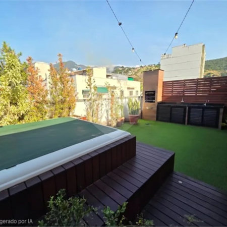 Cobertura à venda com 2 quartos, sendo 1 suíte, em Andaraí, Rio de Janeiro, RJ