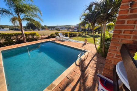 Chácara com 3 dormitórios à venda, 1200 m² por R$ 870.000,00 - Condomínio Ninho Verde II - Pardinho/SP
