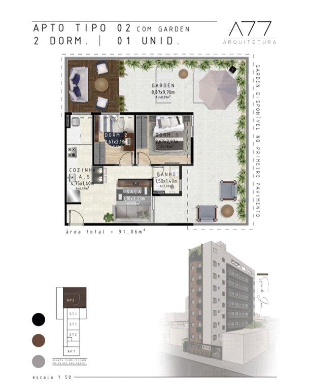 Apartamento à venda com 1 quarto em Quarta Parada, São Paulo, SP