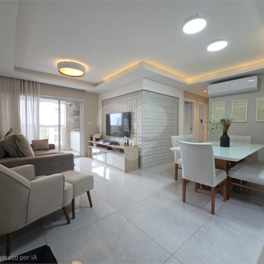 Apartamento à venda com 3 quartos, sendo 1 suíte, em Parque Campolim, Sorocaba, SP