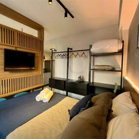 Apartamento à venda com 1 quarto em República, São Paulo, SP