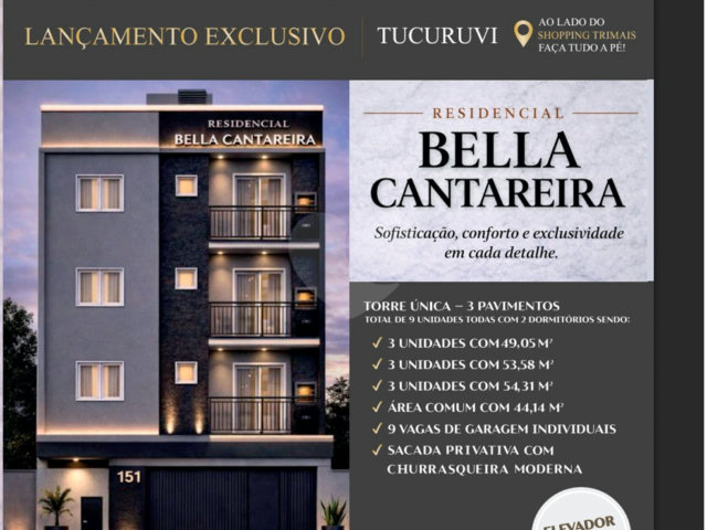 Apartamento à venda com 2 quartos em Tucuruvi, São Paulo, SP