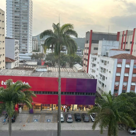 Sala Comercial à Venda no Gonzaga – Avenida Ana Costa – Santos/Sp