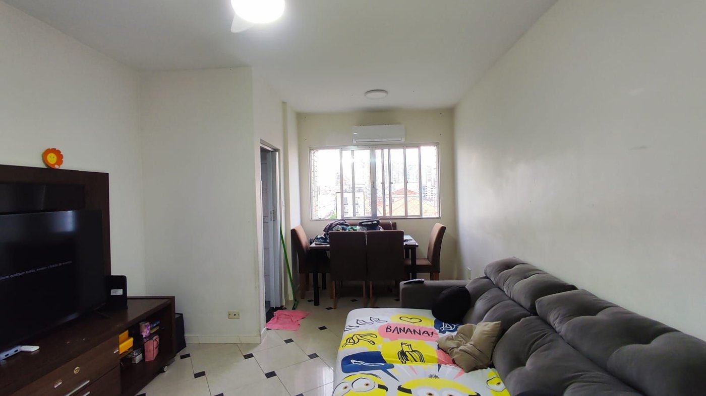 Apartamento com 2 dormitórios à venda, 70 m² por R$ 490.000,00 - Campo Grande - Santos/SP