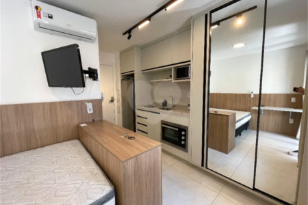 Studio à venda com 1 quarto em Moema, São Paulo, SP
