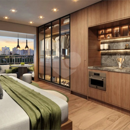 Apartamento à venda com 1 quarto em BUTANTÃ, São Paulo, SP