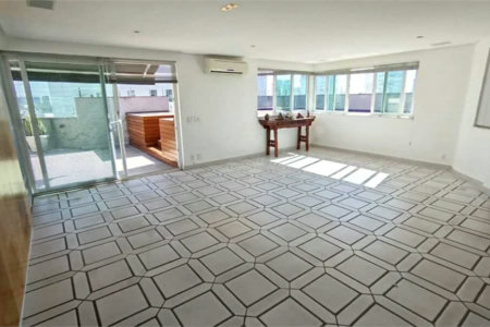 Duplex para alugar com 3 suítes em Real Parque, São Paulo, SP