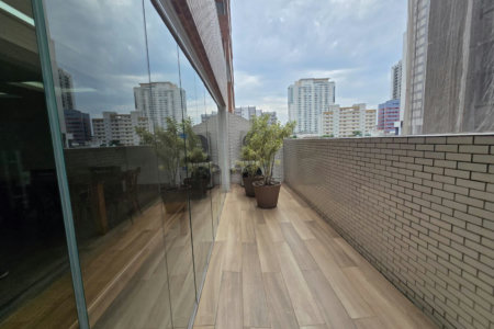 Apartamento com 1 dormitório, 45 m² - venda por R$ 670.000,00 ou aluguel por R$ 5.000,00/mês - Boqueirão - Santos/SP