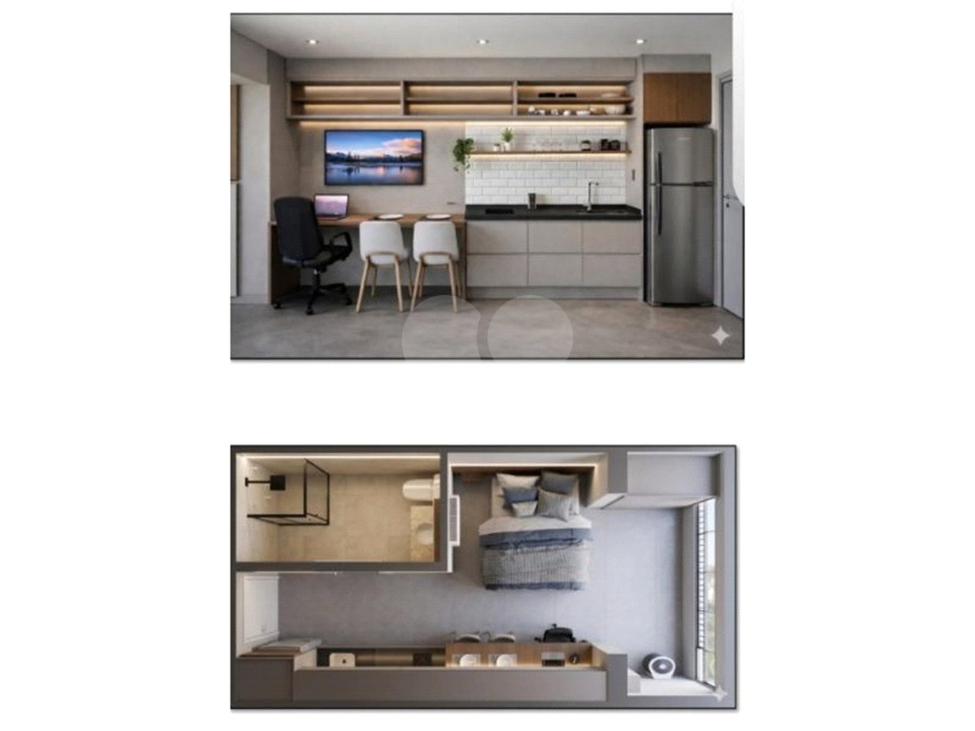 Studio à venda com 1 suíte em Butantã, São Paulo, SP
