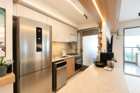 Apartamento à venda com 1 suíte em Santo Amaro, São Paulo, SP