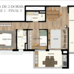 Apartamento à venda com 2 quartos, sendo 1 suíte,  em Campo Grande, São Paulo, SP